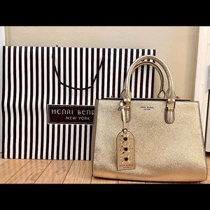 Henri Bendel West 57th Turnlock Satchel